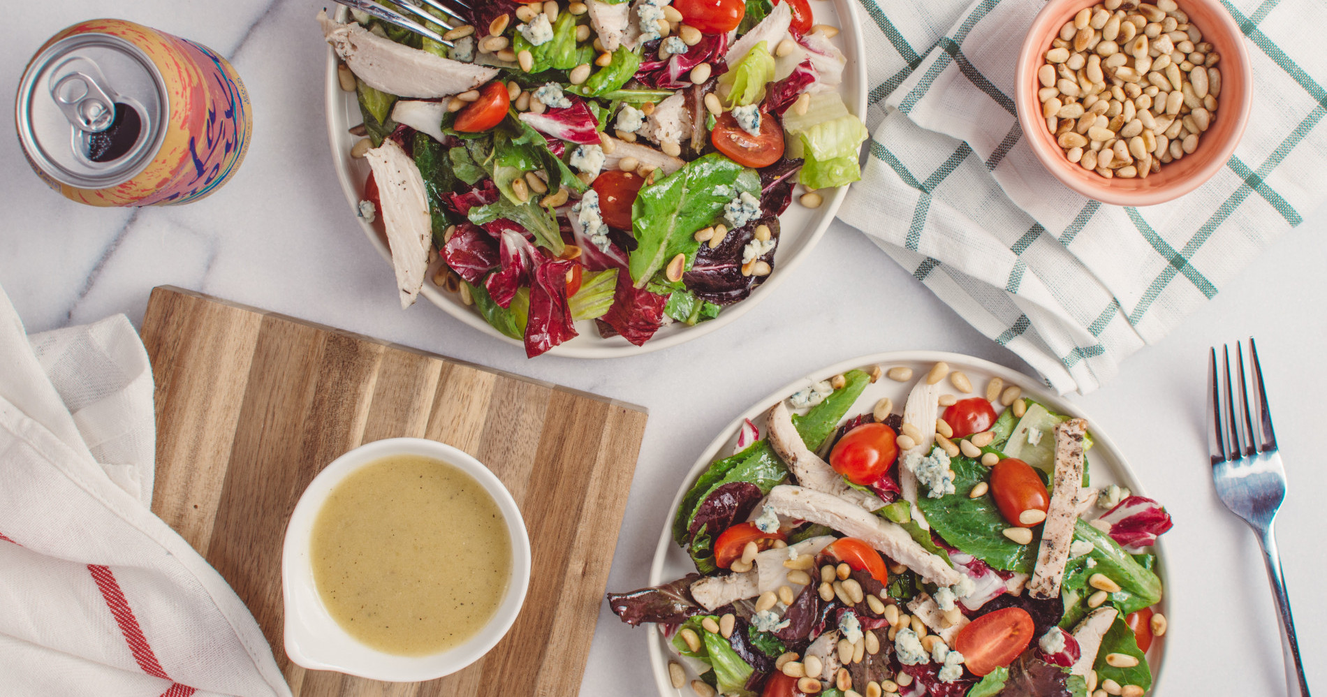 Resep Crispy Chicken Salad dengan Saus Honey Mustard ala Lily Minarosa