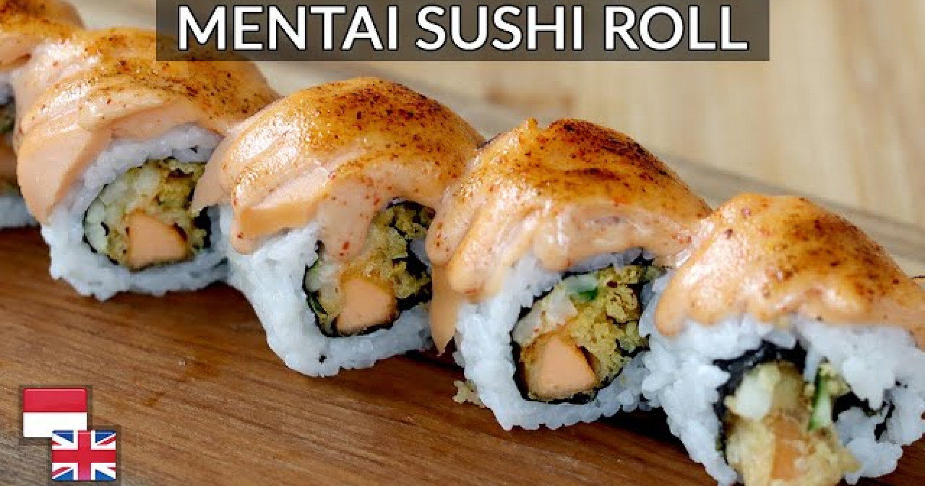 Kreasi Mentai Sushi Roll Ekonomis dengan Rasa Premium