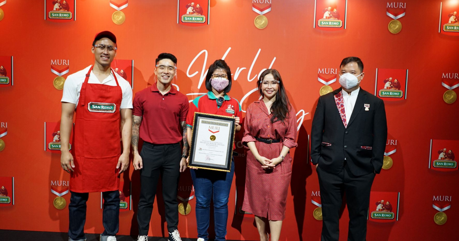 Produsen Pasta Asal Australia Ini Cetak Rekor MURI