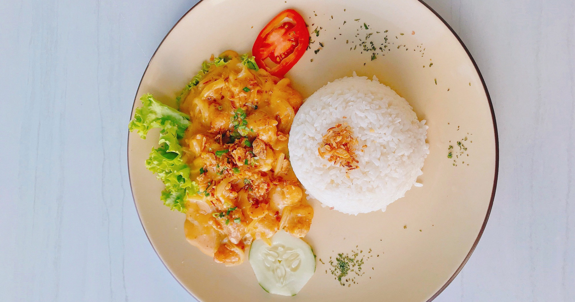 Cicipi Salted Egg Chicken yang Menggugah Selera ala William Gozali