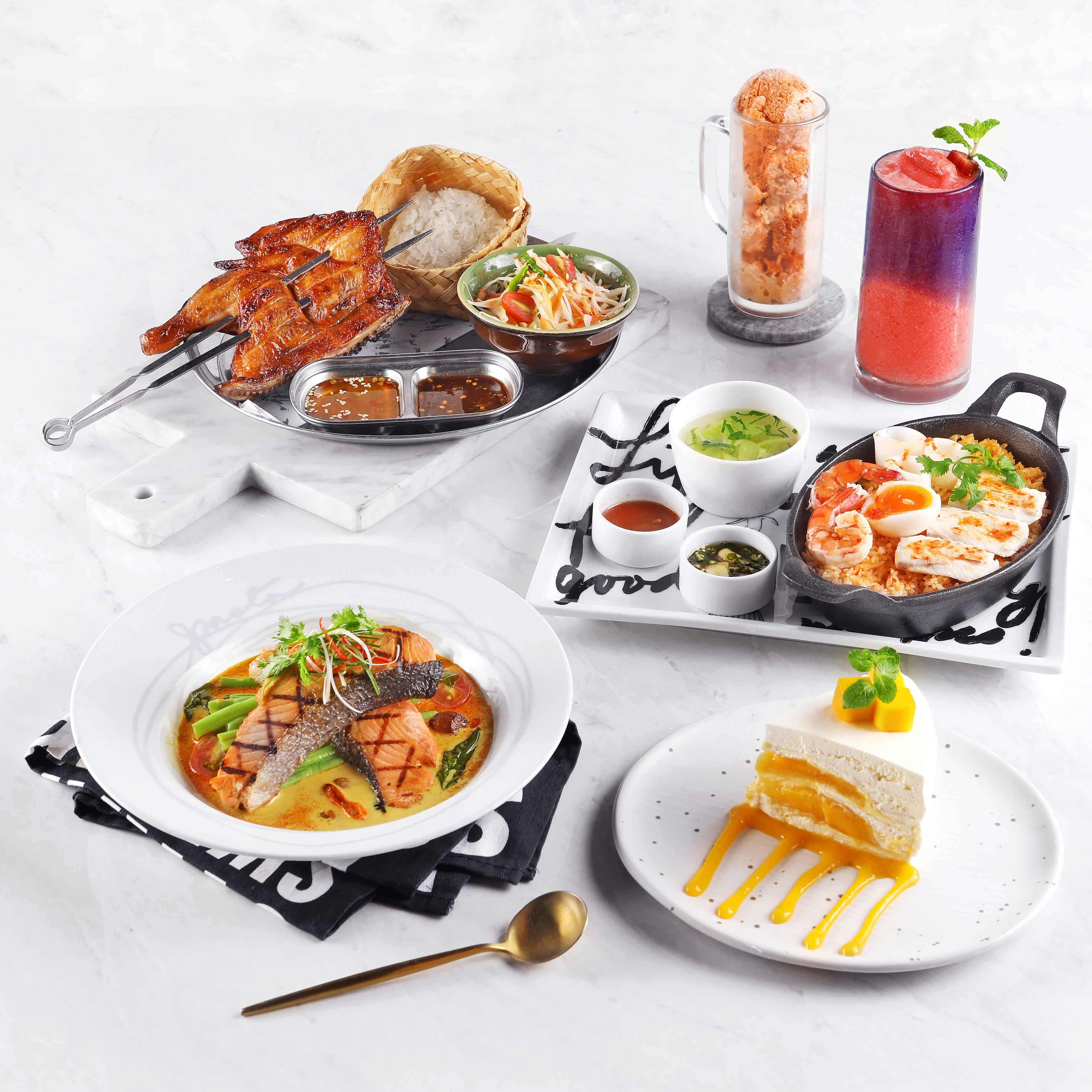 Menu makanan dan minuman di Greyhound Cafe Menteng, Jakarta. (Sumber gambar: Arena Group)