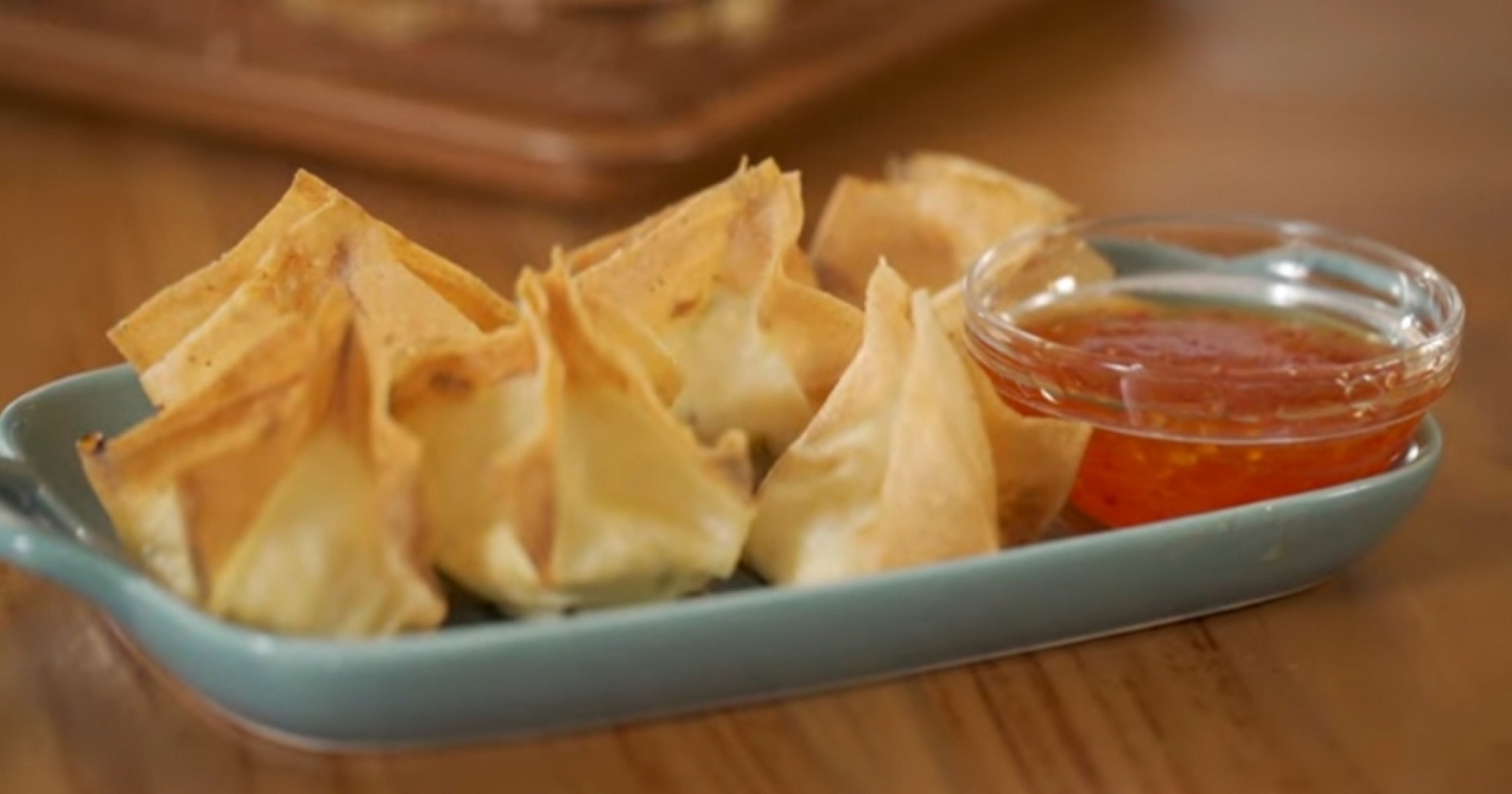 Resep Crab Rangoon, Pangsit Goreng Isi Crab Stick & Cream Cheese yang Populer