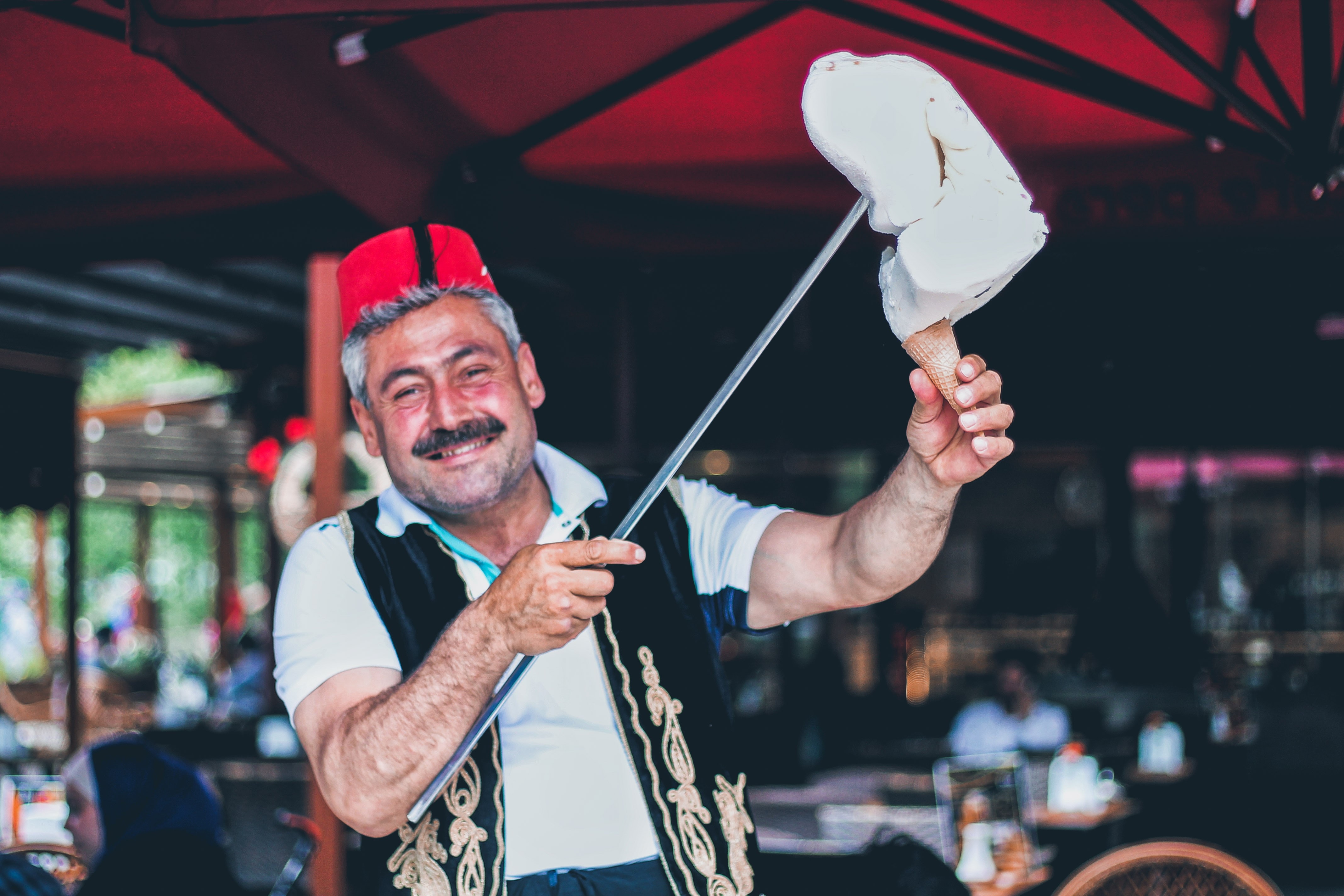 Dondurma, es krim ala Turki (Unspalsh/Roxanne Desgagnes)