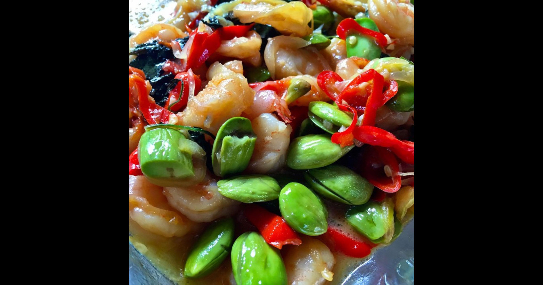 Resep Udang Pete Tumis Kemangi ala Chef Farah Quinn