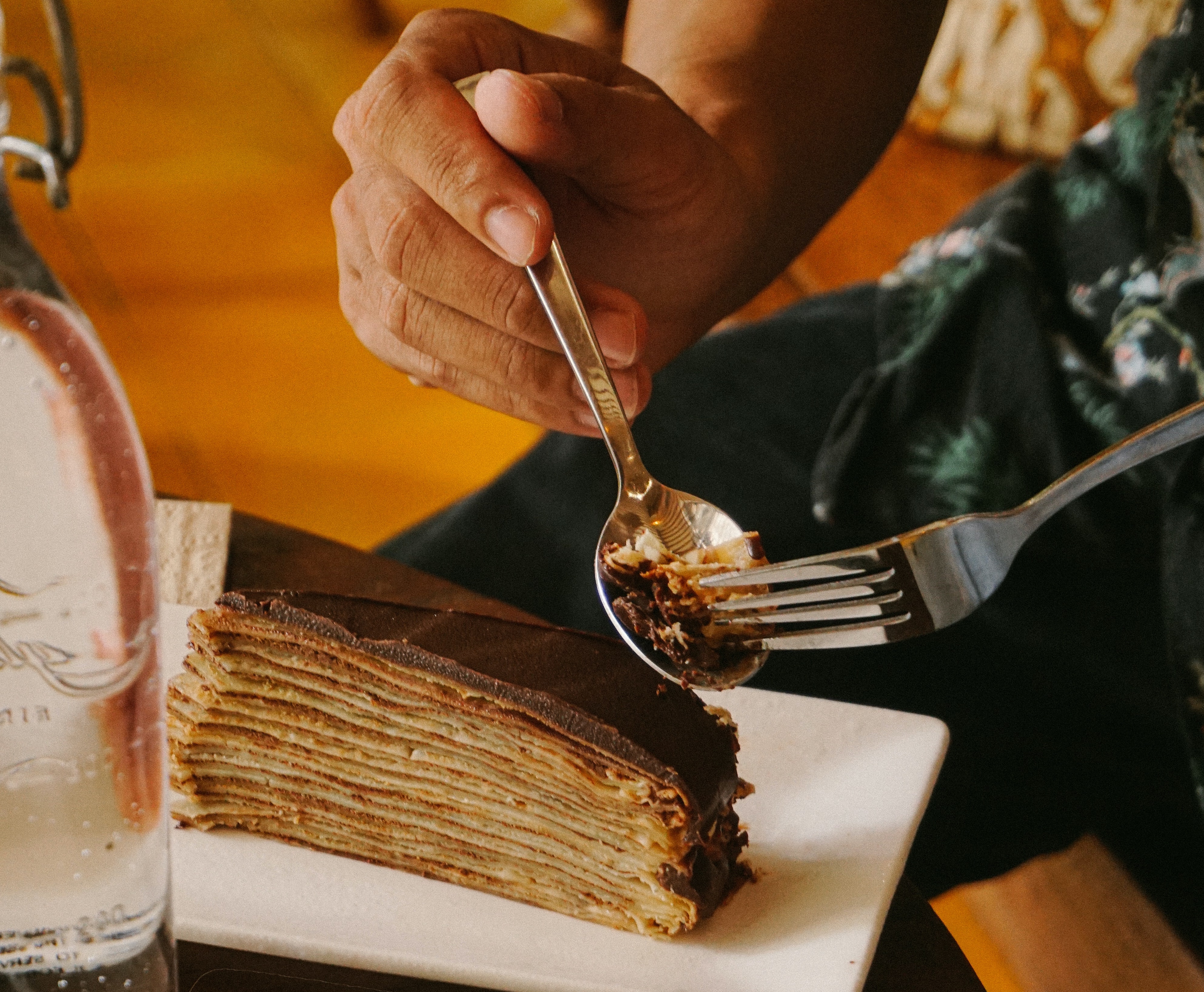Mille Crepes (Sumber gambar: Keriliwi/Unsplash) Mille Crepes (Sumber gambar: Keriliwi/Unsplash)