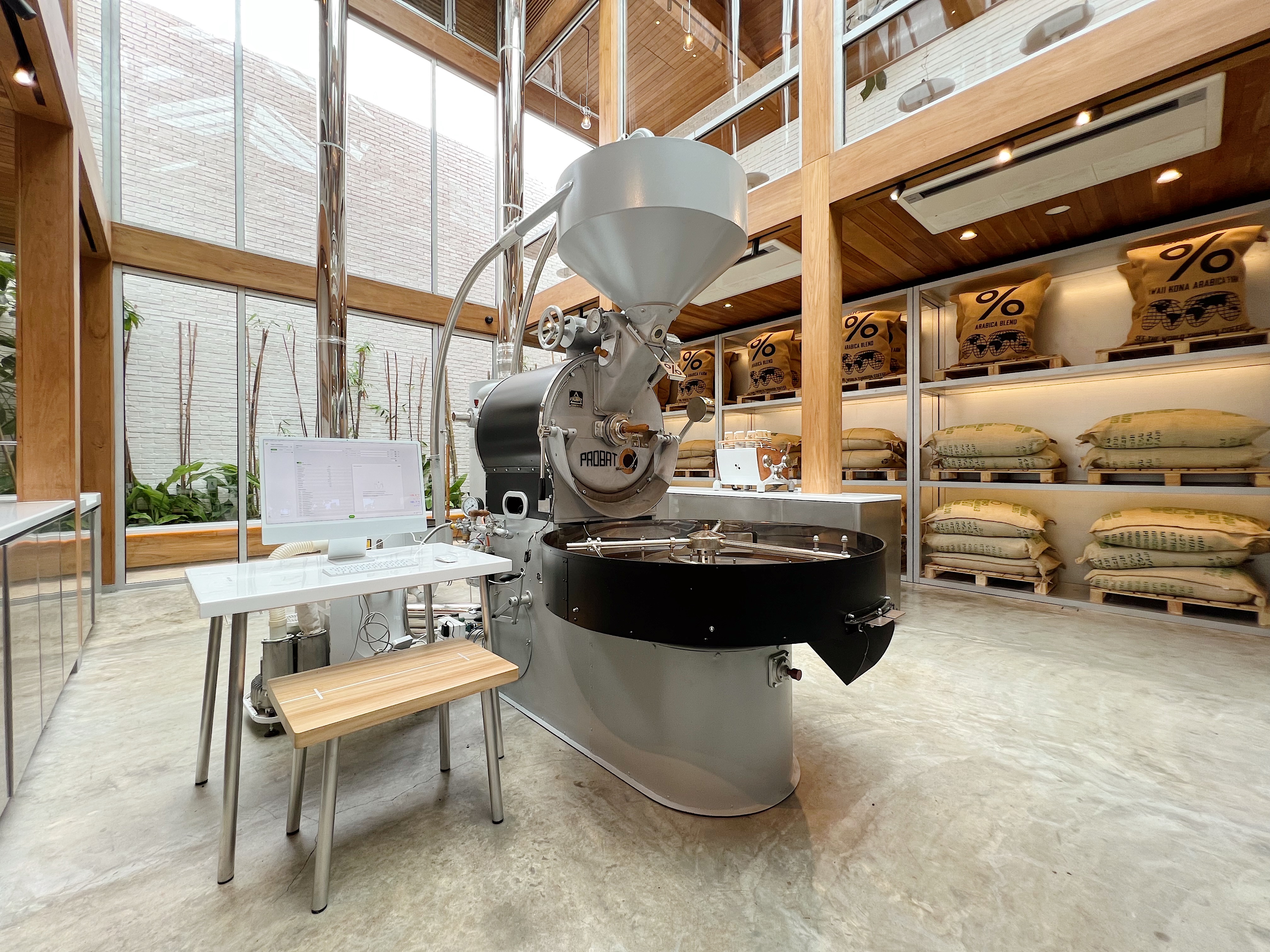 Mesin Probat untuk Menggiling Kopi (Sumber: Prefinite Communication)