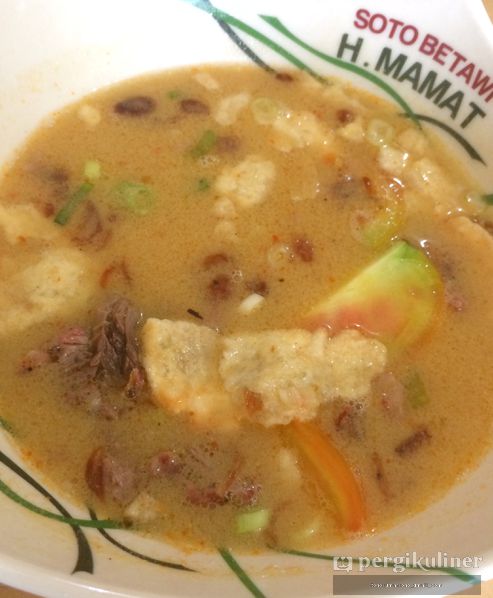 Soto Betawi H. Mamat (pergikuliner/Bung Tono) Soto Betawi H. Mamat (pergikuliner/Bung Tono)