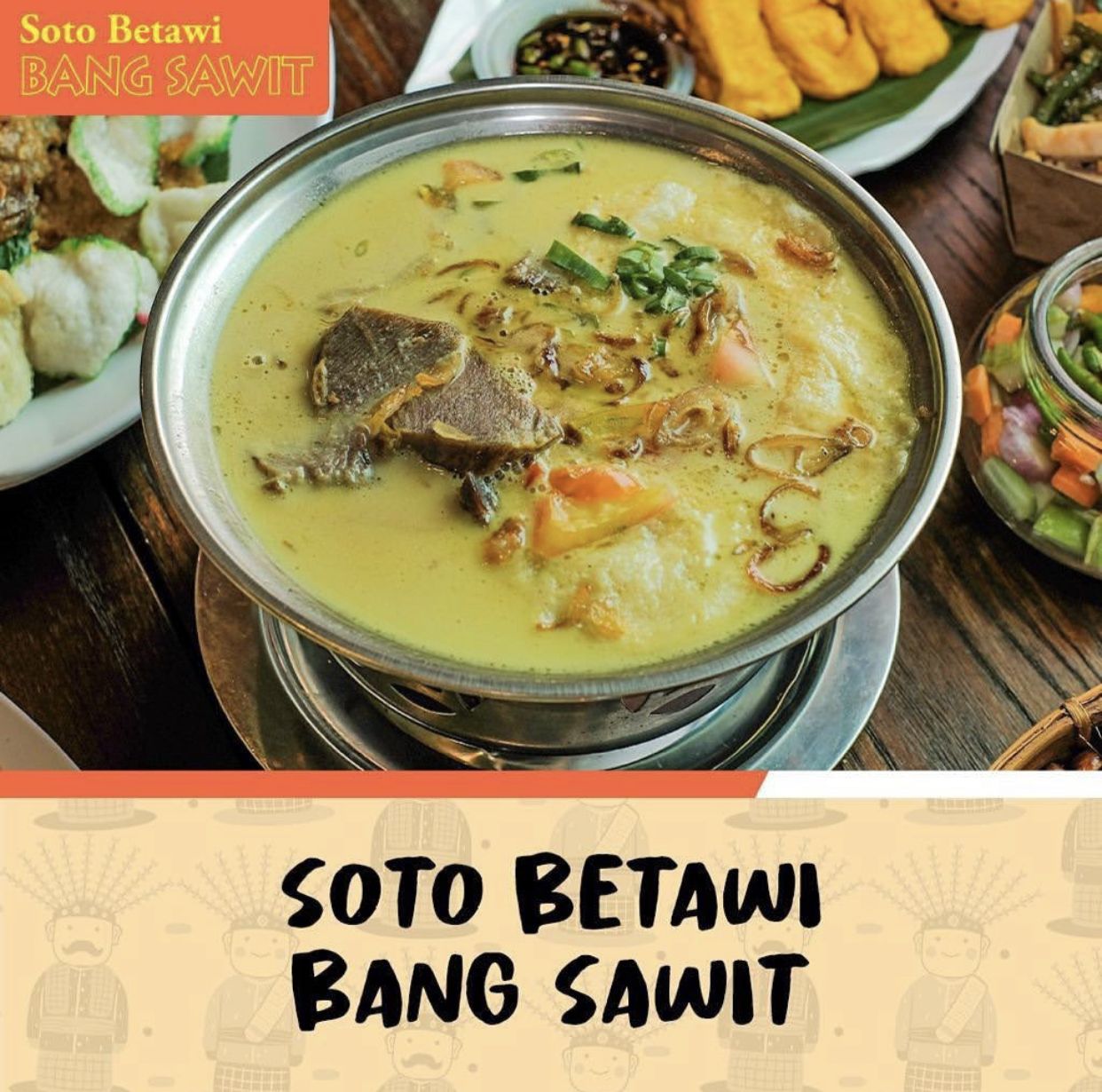 Soto Betawi Bang Sawit (Instagram/@sotobetawi.bangsawit) Soto Betawi Bang Sawit (Instagram/@sotobetawi.bangsawit)