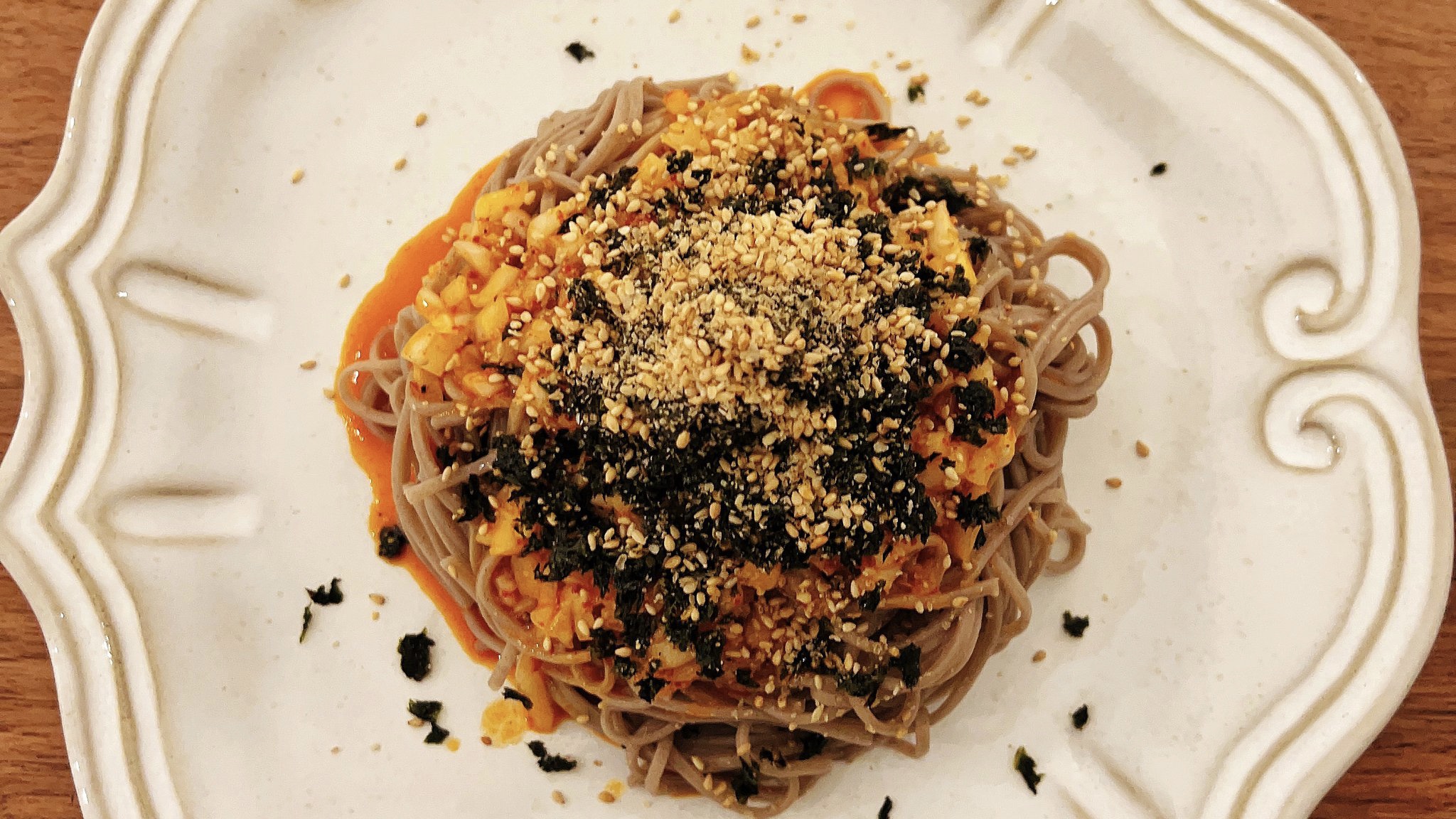 Bulmayo Perilla Oil Makguksu buatan Jungkook BTS. (Sumber gambar : weverse) Bulmayo Perilla Oil Makguksu buatan Jungkook BTS. (Sumber gambar : weverse)
