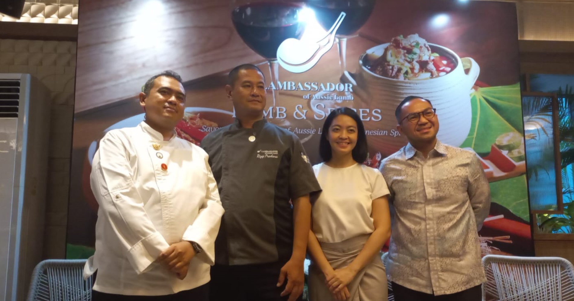 Lambassador Sajikan Kelezatan Daging Domba Australia Berbalut Aroma Rempah Nusantara