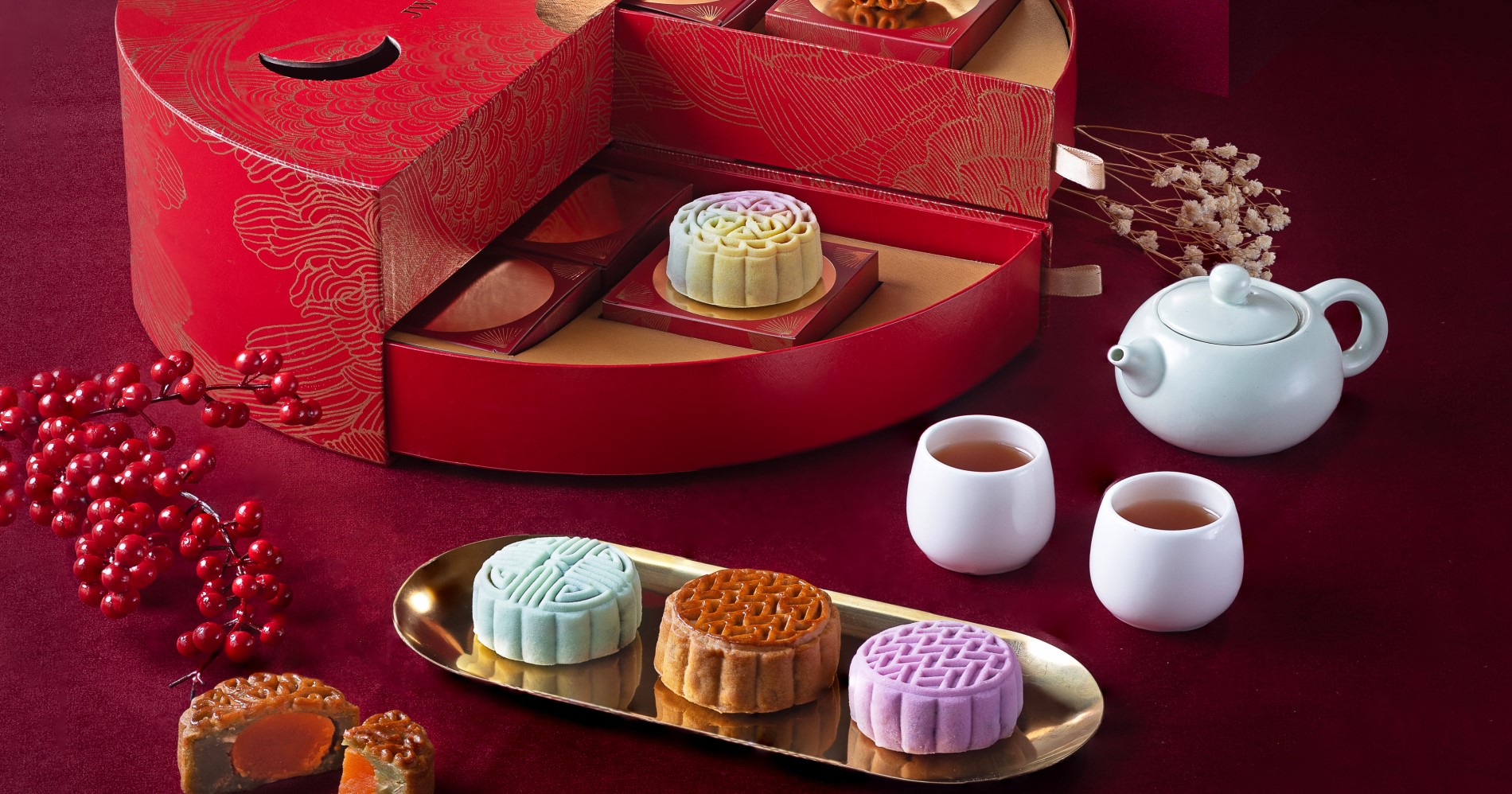 Kreasi Mooncake dengan 8 Varian Rasa ala Chef Sem Tee untuk Sambut Musim Gugur