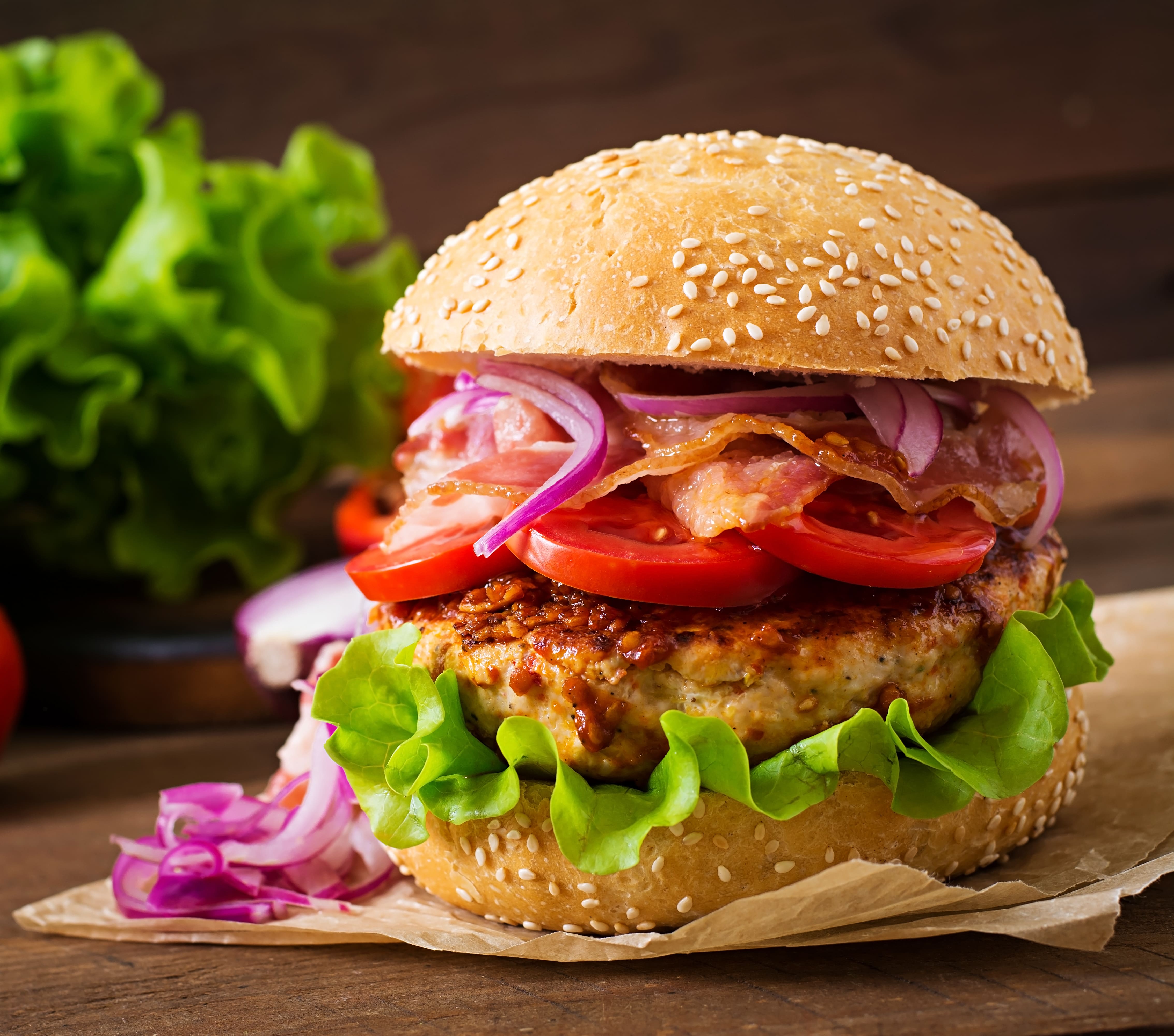 Ilustrasi burger (Sumber gambar: Freepik)
