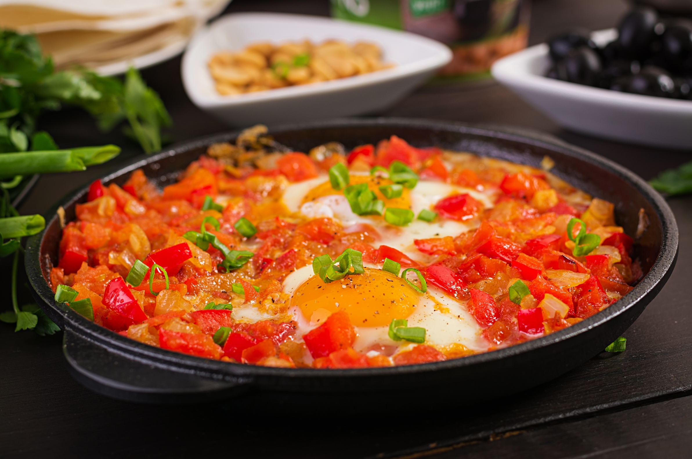 Ilustrasi menu telur tomat. (Sumber gambar: Freepik)