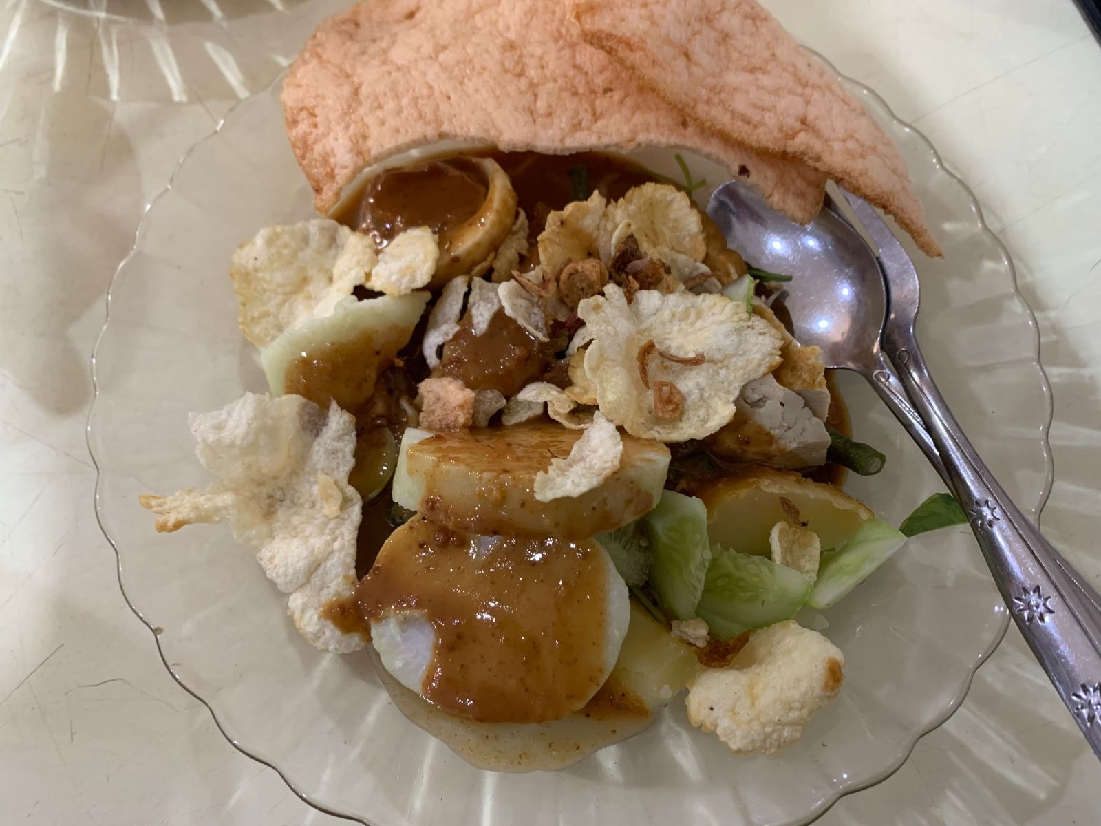 Gado-gado Bon Bin (Sumber foto: Hypeabis.id/Luke Andaresta)