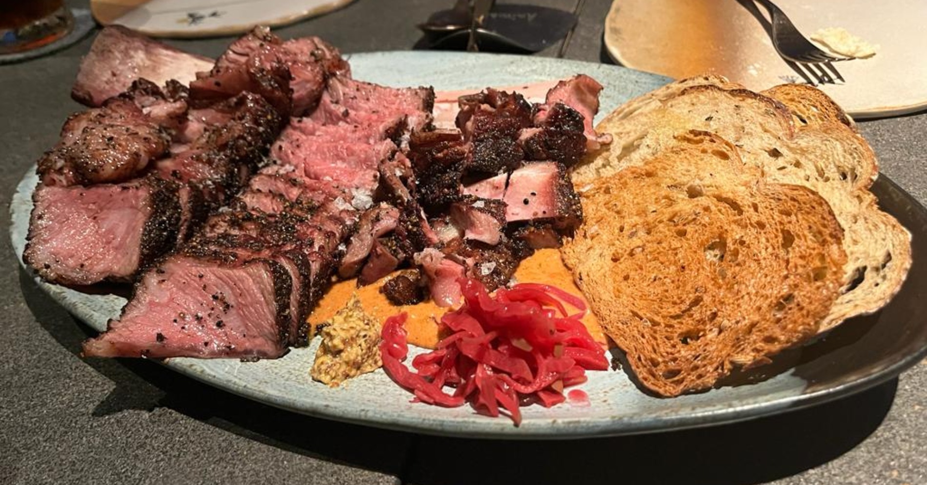 Short Rib Tomahawk di Animale Restaurant (Sumber gambar: Indah Permata Hati/Hypeabis.id)