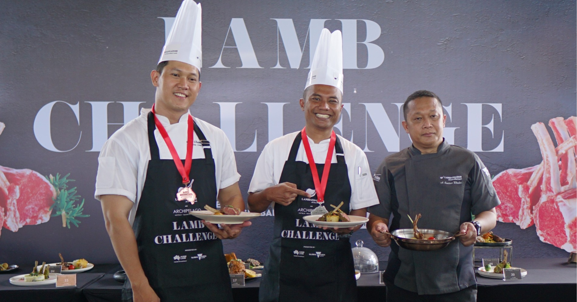 22 Executive Chef Terima Tantangan Mengolah Daging Domba Australia dari Lambassador 2024