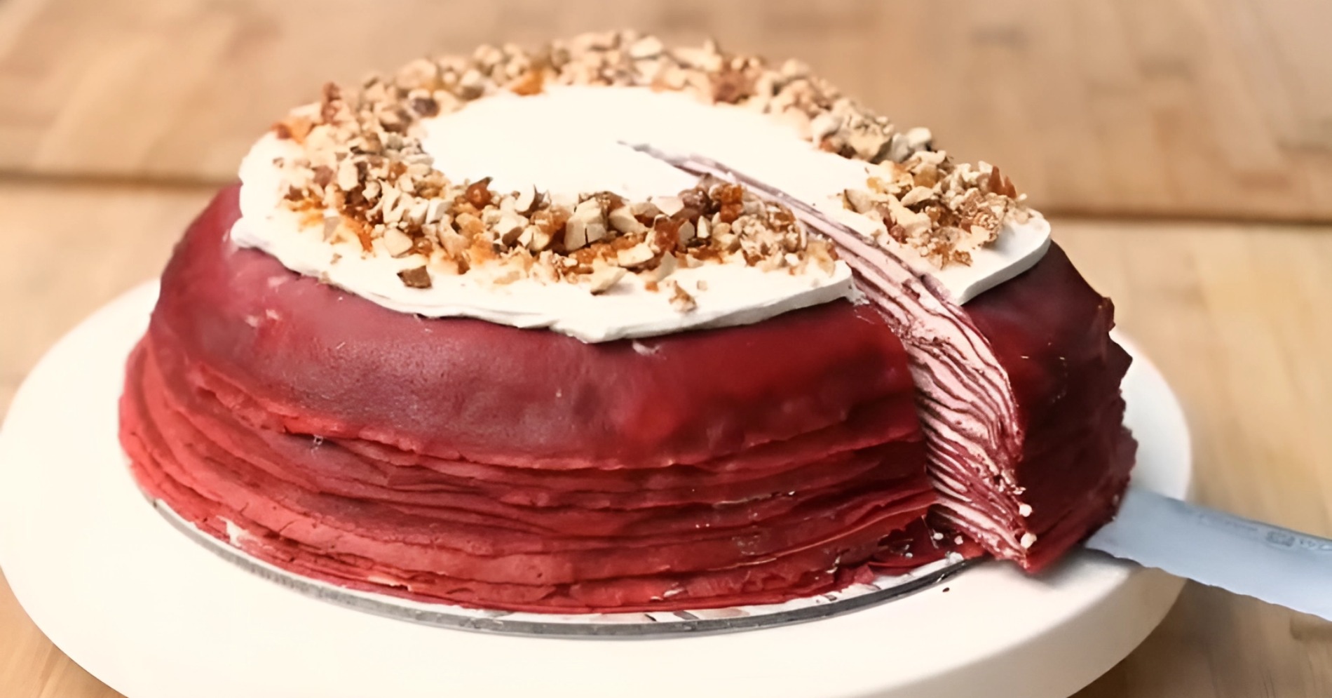 Resep Red Velvet Mille Crepes Mudah & Enak Ala Jebolan MasterChef Indonesia
