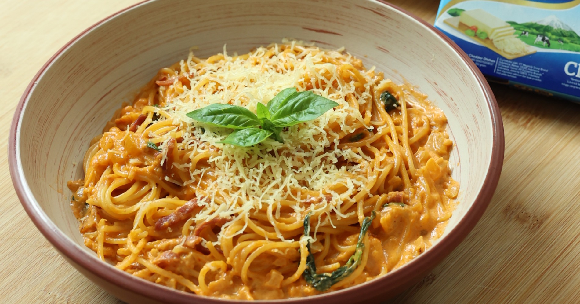 Resep Cheesy Rose Spaghetti, Menu Sahur Praktis Ala Dikta