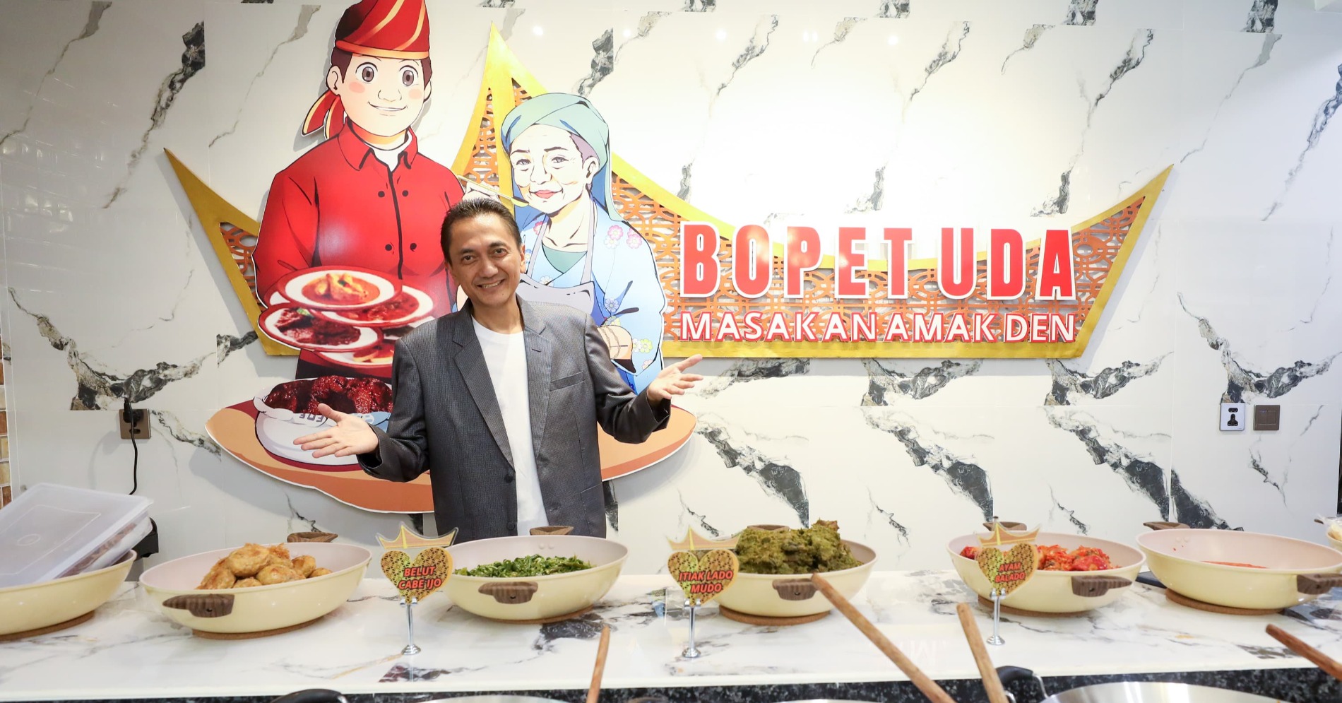 Restoran Bopet Uda (Sumber Foto: Hypeabis.id/Abrurrachman) Restoran Bopet Uda (Sumber Foto: Hypeabis.id/Abrurrachman)