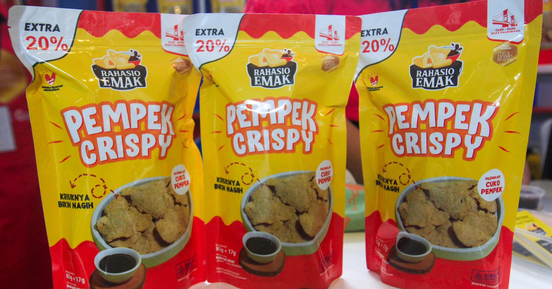 Pempek Crispy Rahasio Emak, Renyah dan Kaya Rasa Ikan Tenggiri