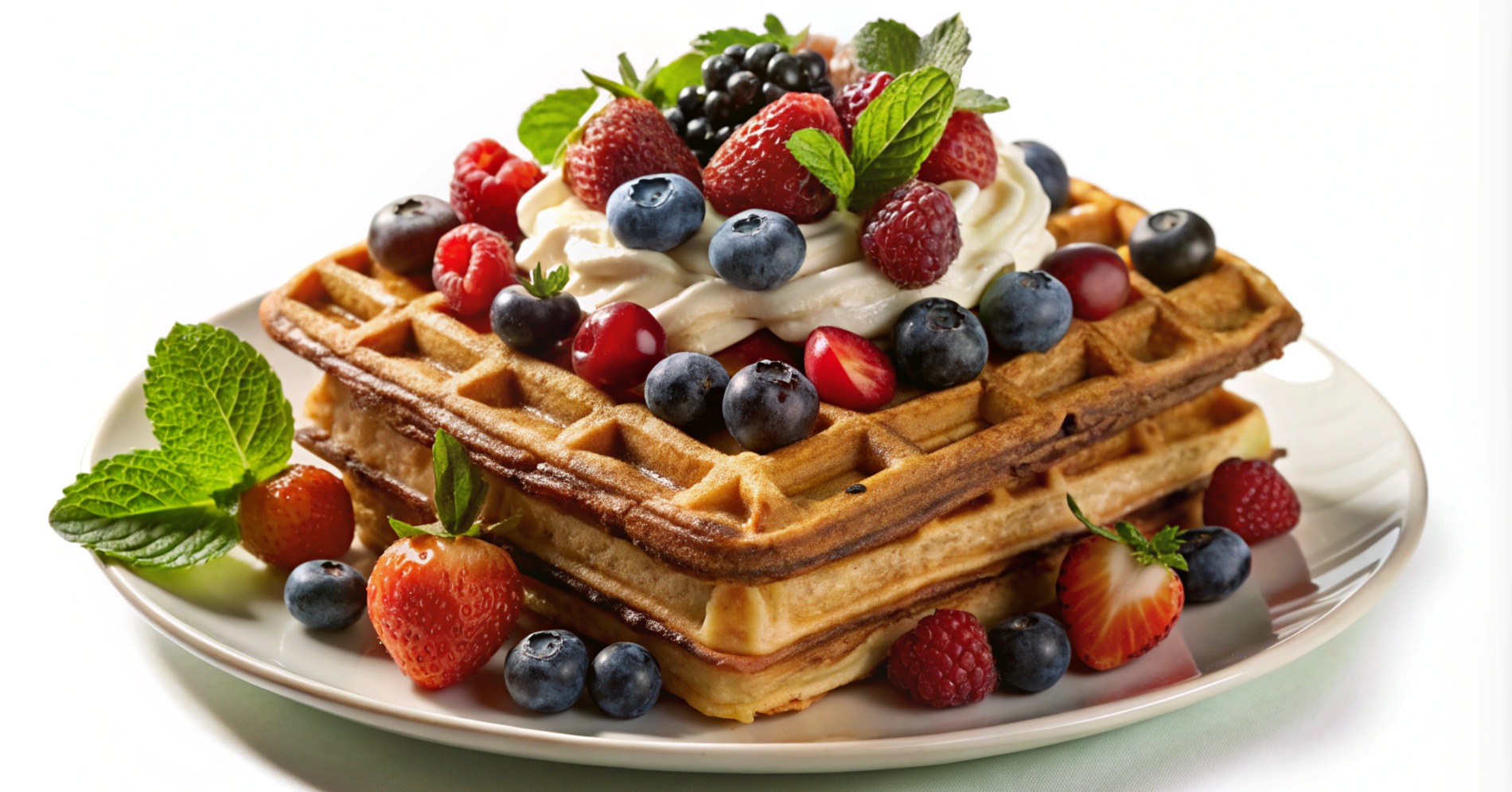 Resep Mudah Waffle Buah yang Lezat untuk Sarapan